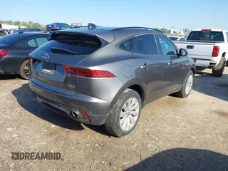 2020 Jaguar E-Pace SE with VIN SADFP2FX9L1004525, listed as a IAAI auction lot 41961714 with 42,291 mi miles and . Bid and sale history available at DreamBid. Image 4.