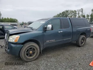 2005 Nissan Titan SE с VIN 1N6AA06B05N548873, выставлен на аукционе Copart как лот 57341215 с пробегом 178 722 миль миль и Списание • Salvage title. История ставок и продаж доступна на DreamBid. Изображение 1.