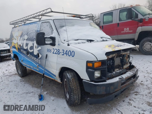2011 Ford Econoline Cargo Commercial with VIN 1FTNE2EW6BDA23665, listed as a IAAI auction lot 41045981 with Not provided miles and . Bid and sale history available at DreamBid. Image 1.
