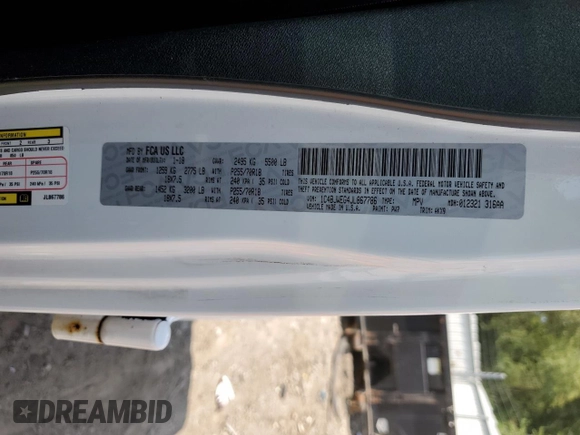 2018 Jeep Wrangler JK Unlimited Altitude with VIN 1C4BJWEG4JL867786, listed as a Copart auction lot 48137185 with 111,110 mi miles and Salvage Title. Bid and sale history available at carsss.com. Image 13.