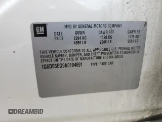 2010 Cadillac CTS Luxury z VIN 1G6DE5EG9A0104691, wystawiony jako Copart lot #50609575 z przebiegiem 151 849 mil mil oraz Szkoda całkowita • Salvage title. Historia ofert i sprzedaży dostępna na DreamBid. Obrazek 14.