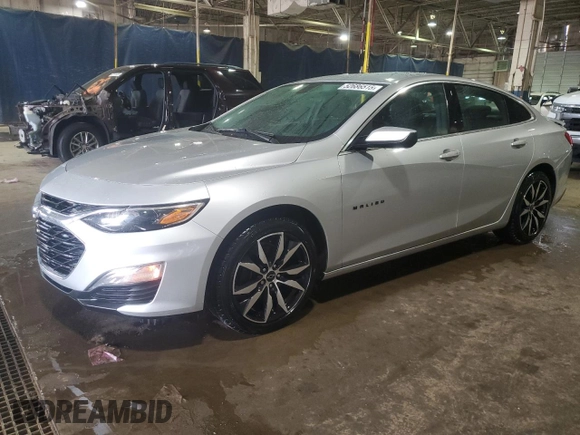 2020 Chevrolet Malibu RS with VIN 1G1ZG5ST4LF153871, listed as a Copart auction lot 52686515 with 95,211 mi miles and Non Repairable. Bid and sale history available at DreamBid. Image 1.