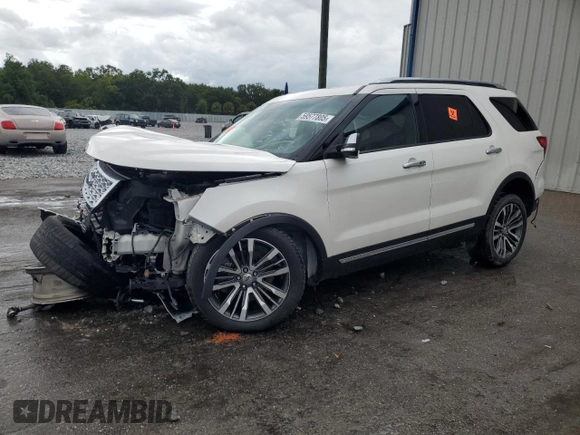2016 Ford Explorer Platinum с VIN 1FM5K8HTXGGC69715, выставлен на аукционе Copart как лот 59577805 с пробегом 48 926 миль миль и Списание • Salvage title. История ставок и продаж доступна на DreamBid. Изображение 1.