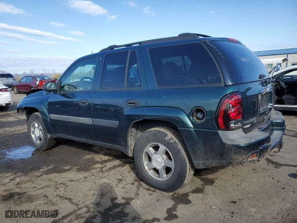 2005 Chevrolet TrailBlazer LT with VIN 1GNDT13SX52146081, listed as a Copart auction lot 49928955 with 126,435 mi miles and Salvage Title. Bid and sale history available at carsss.com. Image 2.