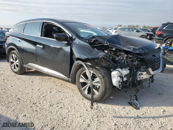 2020 Nissan Murano S with VIN 5N1AZ2AJ9LN157994, listed as a Copart auction lot 82467894 with 0 mi miles and Salvage Title. Bid and sale history available at carsss.com. Image 4.