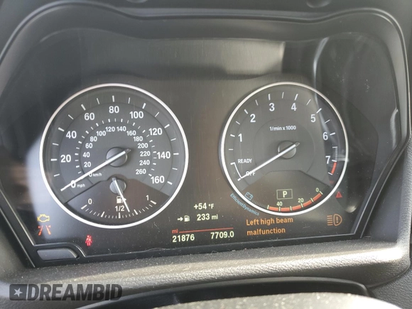 2018 BMW X1 xDrive28i with VIN WBXHT3C38J5K27008, listed as a Copart auction lot 45765683 with 21,876 mi miles. Bid and sale history available at carsss.com. Image 9.