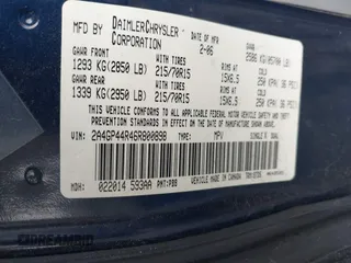 2006 Chrysler Town & Country LWB LX with VIN 2A4GP44R46R800898, listed as a IAAI auction lot 41465720 with 215,423 mi miles. Bid and sale history available at carsss.com. Image 9.