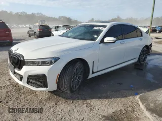 2021 BMW 7 Series 740i с VIN WBA7T2C07MCF70448, выставлен на аукционе Copart как лот 80193214 с пробегом 23 201 миль миль и На запчасти • Non repairable. История ставок и продаж доступна на DreamBid. Изображение 1.