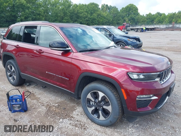 2023 Jeep Grand Cherokee with VIN 1C4RJYB60PC649357, listed as a IAAI auction lot 42707549 with 50,441 mi miles and . Bid and sale history available at DreamBid. Image 1.