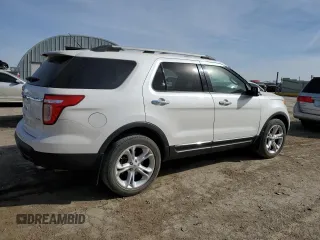 2012 Ford Explorer Limited with VIN 1FMHK8F87CGA31763, listed as a Copart auction lot 50407995 with 232,485 mi miles and Salvage Title. Bid and sale history available at DreamBid. Image 3.