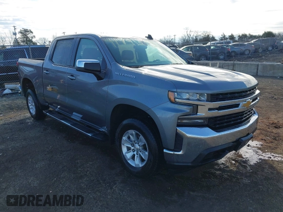 2021 Chevrolet Silverado 1500 LT with VIN 1GCUYDED3MZ388291, listed as a IAAI auction lot 41791826 with 103,882 mi miles. Bid and sale history available at carsss.com. Image 1.