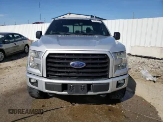 2017 Ford F-150 XL with VIN 1FTEW1EG3HKC05022, listed as a Copart auction lot 48561915 with 179,522 mi miles and Salvage Title. Bid and sale history available at carsss.com. Image 5.