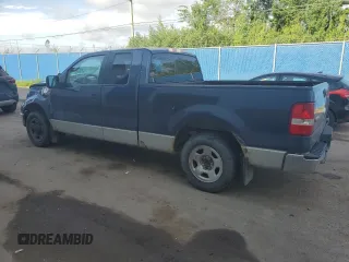 2006 Ford F-150 STX with VIN 1FTRX12W16NA23681, listed as a Copart auction lot 61585435 with 197,243 mi miles and Salvage title. Bid and sale history available at DreamBid. Image 2.