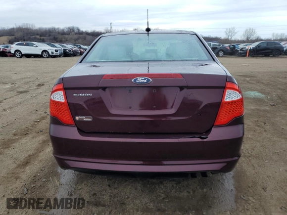2012 Ford Fusion S with VIN 3FAHP0GAXCR244147, listed as a Copart auction lot 50774085 with 105,871 mi miles and Salvage Title. Bid and sale history available at carsss.com. Image 6.