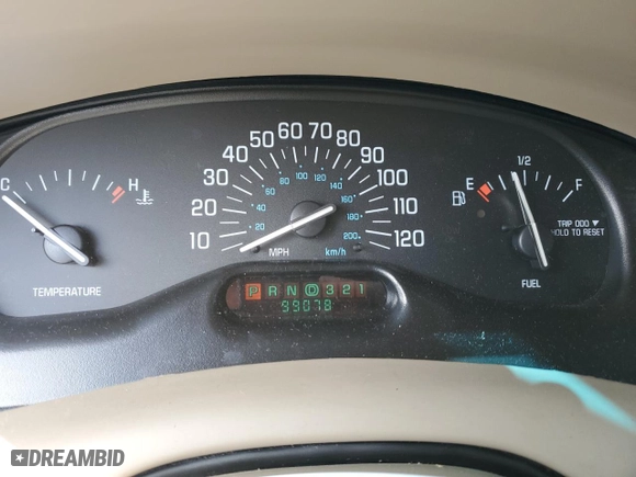 2005 Buick Century Custom with VIN 2G4WS52J651183712, listed as a Copart auction lot 49239095 with 99078 miles and Salvage Title. Bid and sale history available at carsss.com. Image 9.