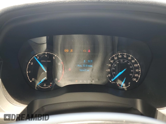 2023 Ford Ranger XL with VIN 1FTER1EH9PLE30165, listed as a Copart auction lot 62882195 with 16,443 mi miles and Salvage title. Bid and sale history available at DreamBid. Image 9.