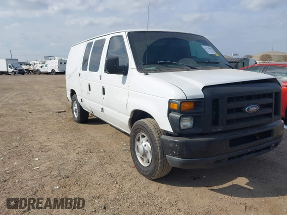 2012 Ford Econoline Cargo Commercial with VIN 1FTNE1EW0CDB20193, listed as a IAAI auction lot 40970101 with 353,006 mi miles and . Bid and sale history available at DreamBid. Image 1.