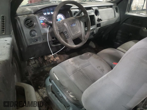 2011 Ford F-150 XL with VIN 1FTFX1ET4BKE19300, listed as a Copart auction lot 51228925 with 261,579 mi miles and Salvage Title. Bid and sale history available at carsss.com. Image 8.