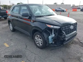 2023 Hyundai Venue SE with VIN KMHRB8A37PU237978, listed as a IAAI auction lot 41814075 with 22,489 mi miles and . Bid and sale history available at DreamBid. Image 1.