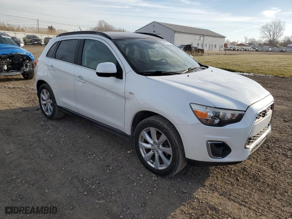 2013 Mitsubishi Outlander Sport SE with VIN 4A4AR4AU2DE007309, listed as a Copart auction lot 49812855 with 156,269 mi miles and Clean Title. Bid and sale history available at carsss.com. Image 4.
