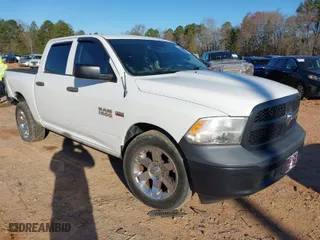 2014 Ram 1500 Tradesman with VIN 1C6RR6KT7ES480838, listed as a IAAI auction lot 41822025 with 96,702 mi miles. Bid and sale history available at carsss.com. Image 1.