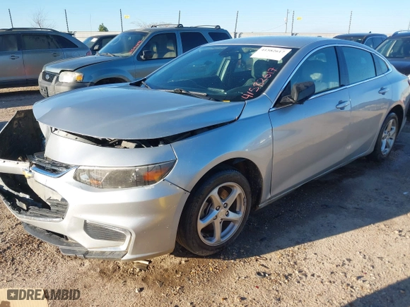2018 Chevrolet Malibu LS with VIN 1G1ZB5ST9JF181340, listed as a IAAI auction lot 41582617 with 164,797 mi miles. Bid and sale history available at carsss.com. Image 17.