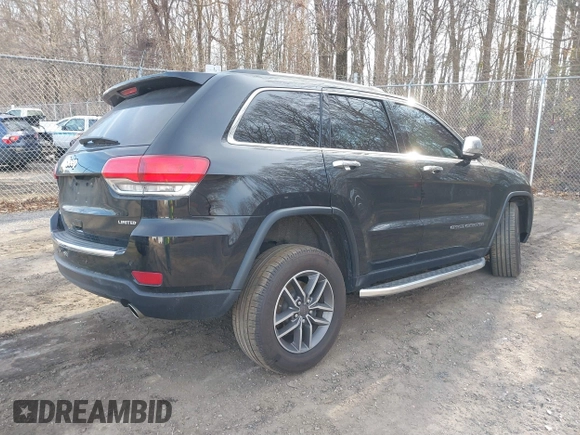 2019 Jeep Grand Cherokee Limited with VIN 1C4RJFBGXKC842699, listed as a IAAI auction lot 41726537 with 73,705 mi miles. Bid and sale history available at carsss.com. Image 4.