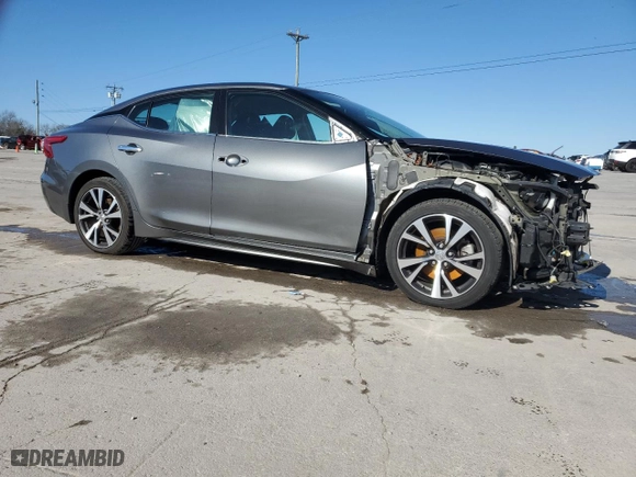 2017 Nissan Maxima SV with VIN 1N4AA6AP1HC432581, listed as a Copart auction lot 48692635 with 94,638 mi miles and Salvage Title. Bid and sale history available at carsss.com. Image 4.