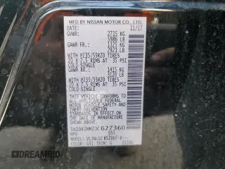 2018 Nissan Pathfinder SL with VIN 5N1DR2MM2JC627360, listed as a Copart auction lot 55961395 with 146,453 mi miles and Salvage title. Bid and sale history available at DreamBid. Image 13.