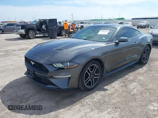 2018 Ford Mustang EcoBoost with VIN 1FA6P8TH5J5176543, listed as a IAAI auction lot 41896199 with 116,984 mi miles and . Bid and sale history available at carsss.com. Image 2.