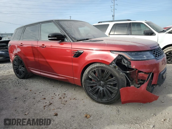 2019 Land Rover Range Rover Sport HSE Dynamic with VIN SALWV2SV0KA418094, listed as a Copart auction lot 83064844 with 111,579 mi miles and Salvage Title. Bid and sale history available at carsss.com. Image 4.