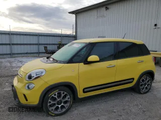 2014 FIAT 500L Trekking with VIN ZFBCFADH5EZ009882, listed as a Copart auction lot 41487155 with 55,122 mi miles and Salvage Title. Bid and sale history available at DreamBid. Image 1.