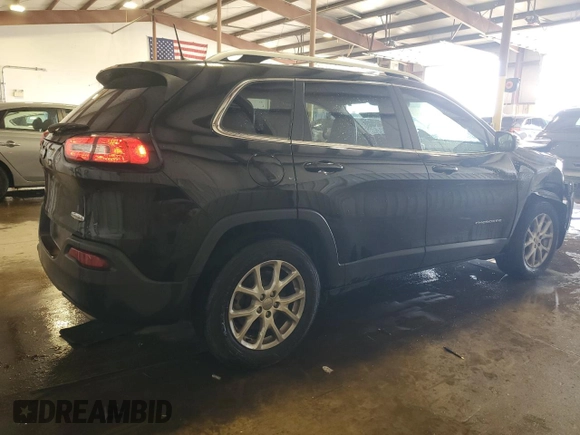 2018 Jeep Cherokee Latitude Plus with VIN 1C4PJMLXXJD514993, listed as a Copart auction lot 56511035 with 75,362 mi miles and Salvage title. Bid and sale history available at DreamBid. Image 3.