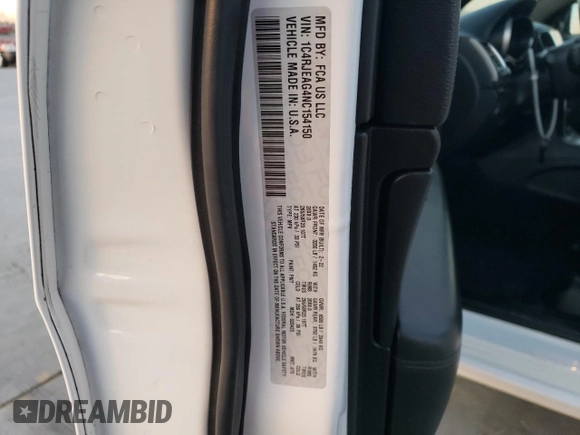 2022 Jeep Grand Cherokee Laredo X with VIN 1C4RJEAG4NC154150, listed as a Copart auction lot 42042685 with 64,155 mi miles and Salvage title. Bid and sale history available at DreamBid. Image 13.