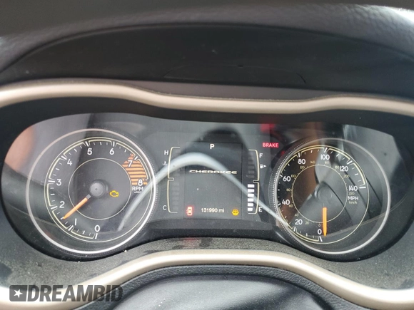 2018 Jeep Cherokee Latitude with VIN 1C4PJMCX9JD570763, listed as a Copart auction lot 58987315 with 131,990 mi miles and Salvage title. Bid and sale history available at DreamBid. Image 9.