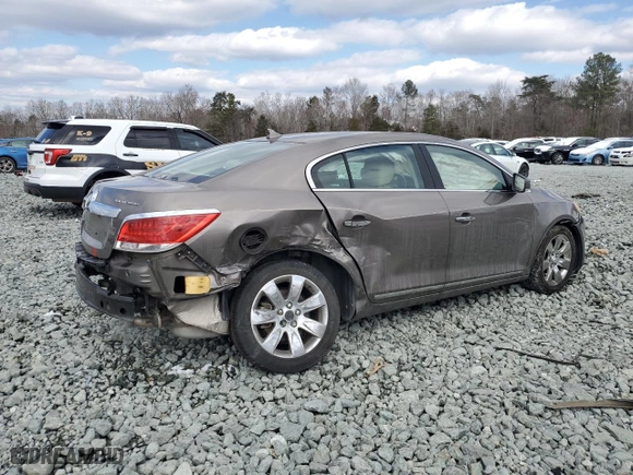 2012 Buick LaCrosse Leather with VIN 1G4GC5E33CF259259, listed as a Copart auction lot 45986005 with 191,964 mi miles and Salvage Title. Bid and sale history available at carsss.com. Image 3.