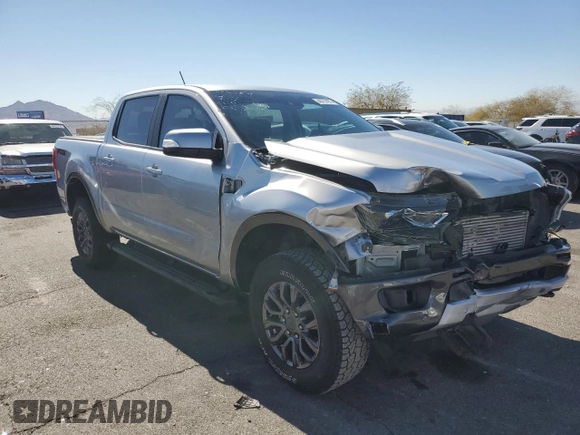 2021 Ford Ranger XL with VIN 1FTER4EH3MLD32925, listed as a Copart auction lot 46757975 with 40,847 mi miles and Salvage Title. Bid and sale history available at carsss.com. Image 4.