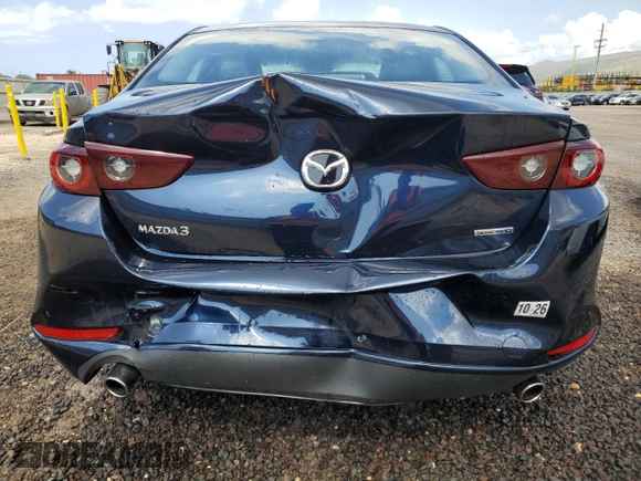 2025 Mazda 3 S Preferred with VIN JM1BPACM9S1760434, listed as a Copart auction lot 44654305 with 1,701 mi miles and Clean Title. Bid and sale history available at DreamBid. Image 6.
