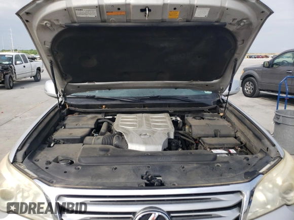2011 Lexus GX 460 Premium with VIN JTJJM7FX0B5030138, listed as a Copart auction lot 52805215 with 206,275 mi miles and Salvage Title. Bid and sale history available at DreamBid. Image 12.