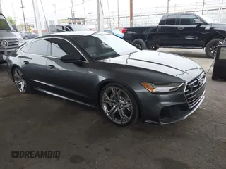 2019 Audi A7 Prestige with VIN WAUV2AF25KN022867, listed as a IAAI auction lot 42100910 with 68,735 mi miles and . Bid and sale history available at DreamBid. Image 1.