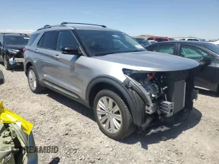 2021 Ford Explorer Limited с VIN 1FM5K8FW9MNA16518, выставлен на аукционе Copart как лот 55817955 с пробегом 53 376 миль миль и Списание • Salvage title. История ставок и продаж доступна на DreamBid. Изображение 4.