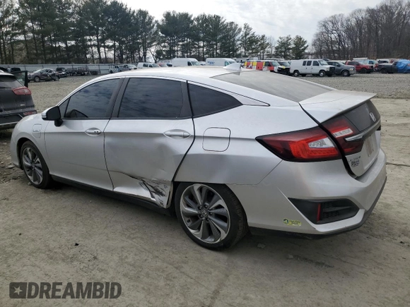 2018 Honda Clarity with VIN JHMZC5F11JC018212, listed as a Copart auction lot 46850155 with Not provided miles and Salvage title. Bid and sale history available at DreamBid. Image 2.