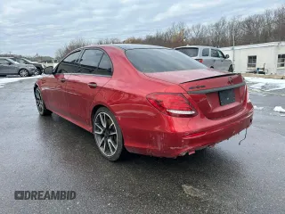 2018 Mercedes-Benz E-Class AMG E 43 with VIN WDDZF6EBXJA400569, listed as a Copart auction lot 88734025 with 36,022 mi miles and Clean Title. Bid and sale history available at carsss.com. Image 2.