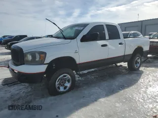 2008 Dodge Ram 2500 SLT with VIN 3D7KS28A18G151504, listed as a Copart auction lot 41753745 with 250,214 mi miles and Salvage Title. Bid and sale history available at carsss.com. Image 1.