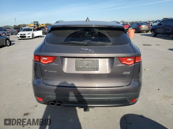 2017 Jaguar F-PACE 20d Prestige with VIN SADCK2BN7HA091953, listed as a Copart auction lot 82461244 with 94,523 mi miles and Salvage Title. Bid and sale history available at carsss.com. Image 6.