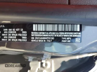 2017 Jeep Renegade Sport with VIN ZACCJAAB9HPF61383, listed as a Copart auction lot 54016175 with 87,598 mi miles and Clean title. Bid and sale history available at DreamBid. Image 12.