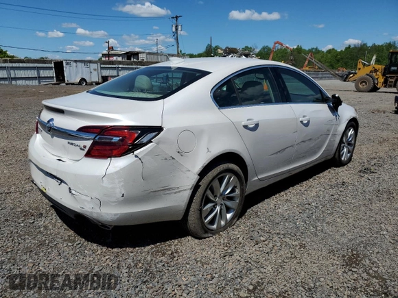 2017 Buick Regal with VIN 2G4GM5EX1H9116035, listed as a Copart auction lot 56121315 with 46,008 mi miles and Salvage title. Bid and sale history available at DreamBid. Image 3.