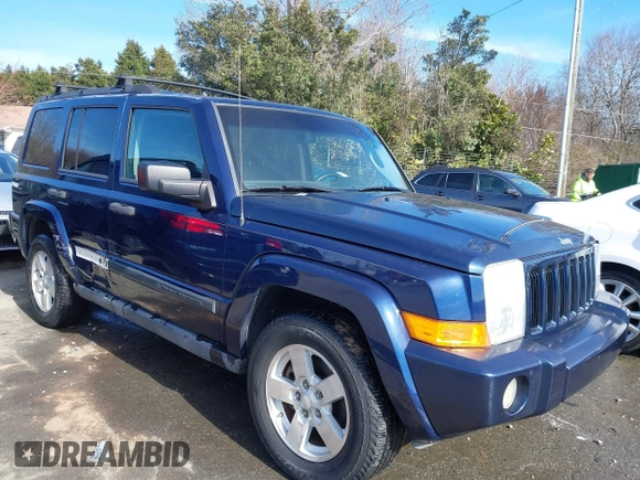 2006 Jeep Commander with VIN 1J8HG48K56C124311, listed as a IAAI auction lot 41587020 with 100,234 mi miles and . Bid and sale history available at DreamBid. Image 1.