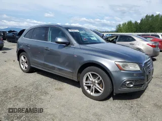 2013 Audi Q5 Premium Plus with VIN WA1DGAFP6DA065811, listed as a Copart auction lot 58220775 with 124,898 mi miles and Clean title. Bid and sale history available at DreamBid. Image 4.