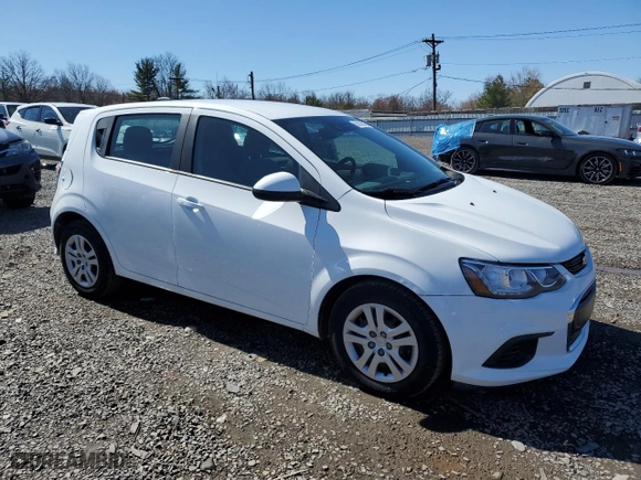 2020 Chevrolet Sonic LT with VIN 1G1JG6SB1L4133065, listed as a Copart auction lot 50130515 with 57,773 mi miles and Clean Title. Bid and sale history available at carsss.com. Image 4.